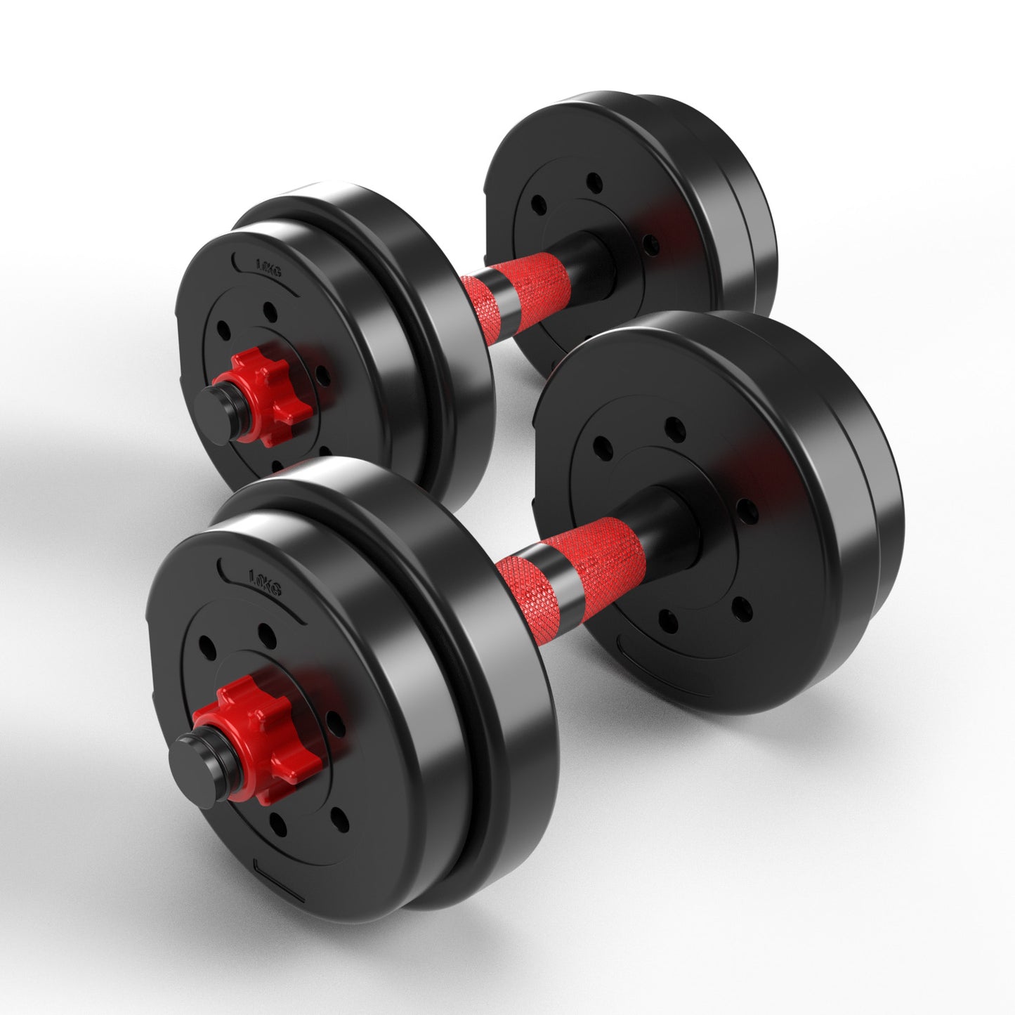 Set Mancuernas Fitmax 10 Kg PVC