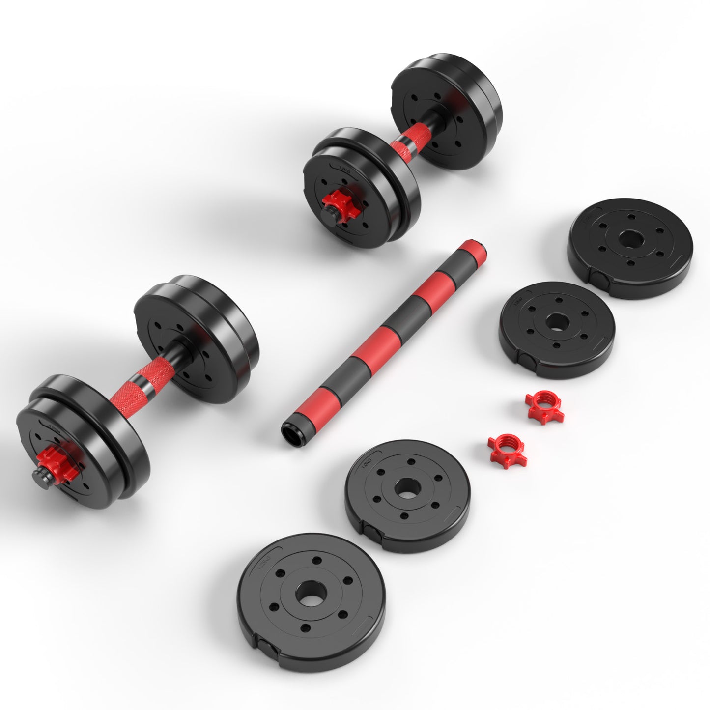 Set Mancuernas Fitmax 10 Kg PVC