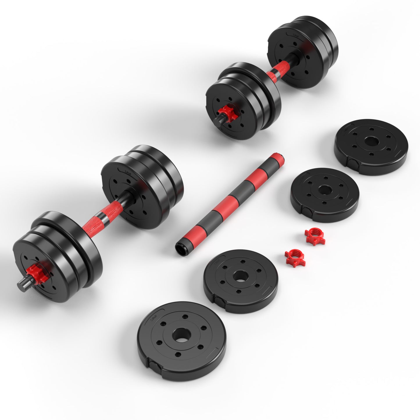Set Mancuernas Fitmax 15 Kg PVC