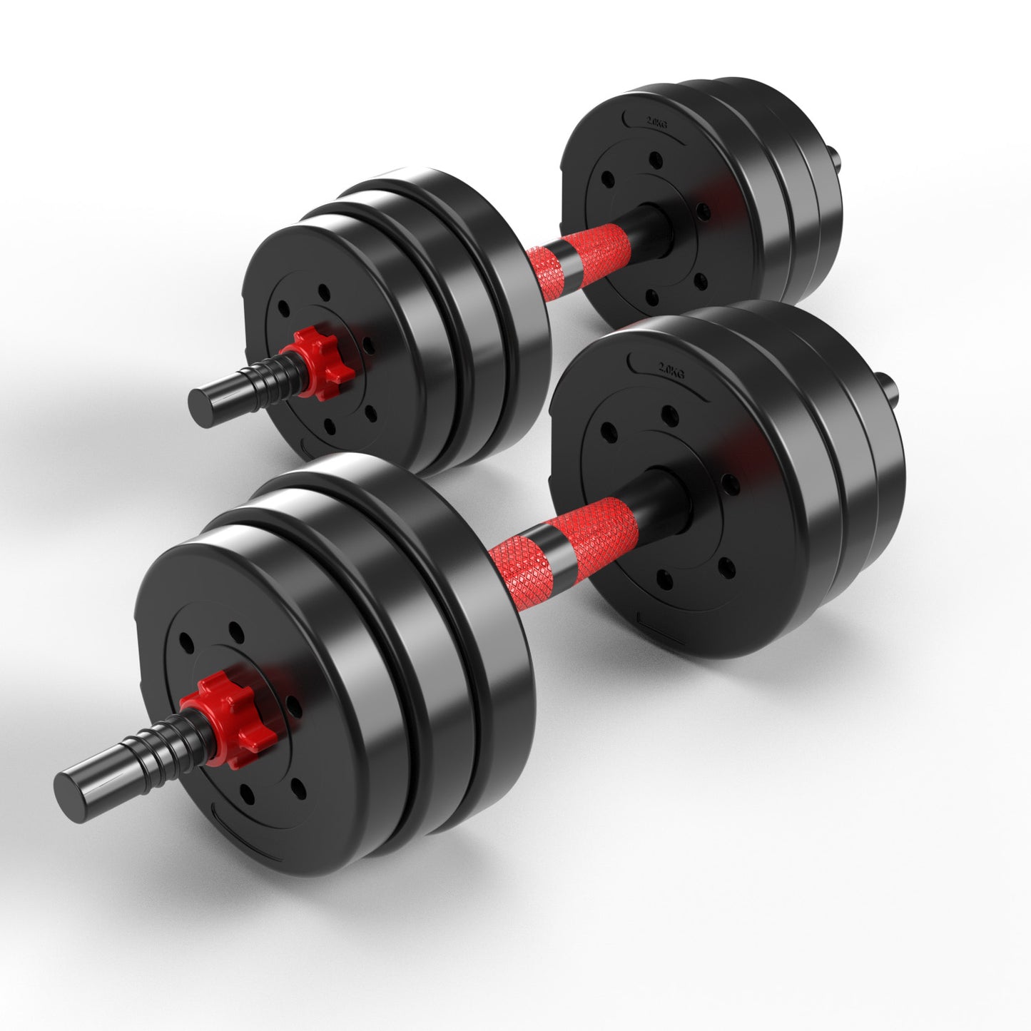 Set Mancuernas Fitmax 20 Kg PVC