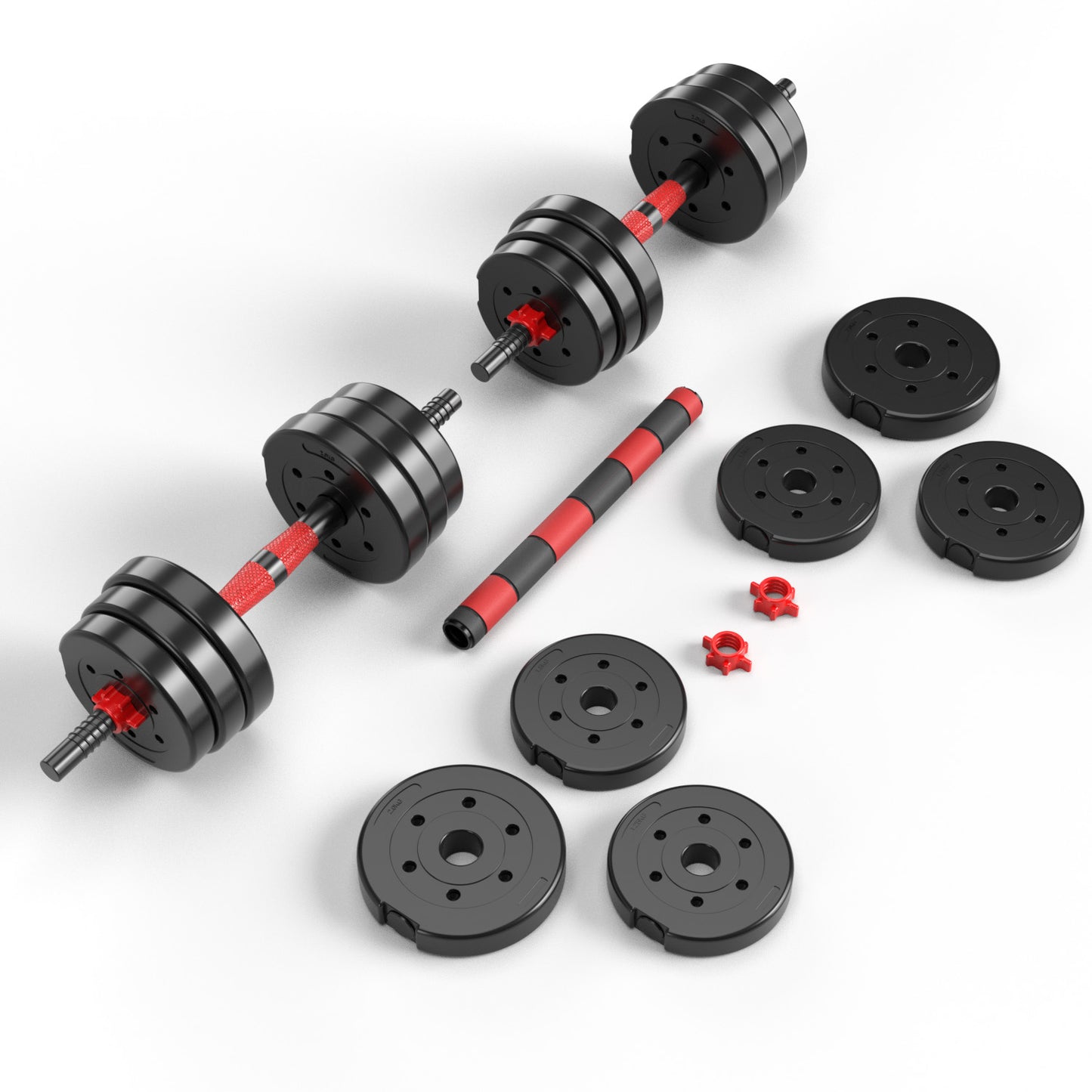 Set Mancuernas Fitmax 20 Kg PVC