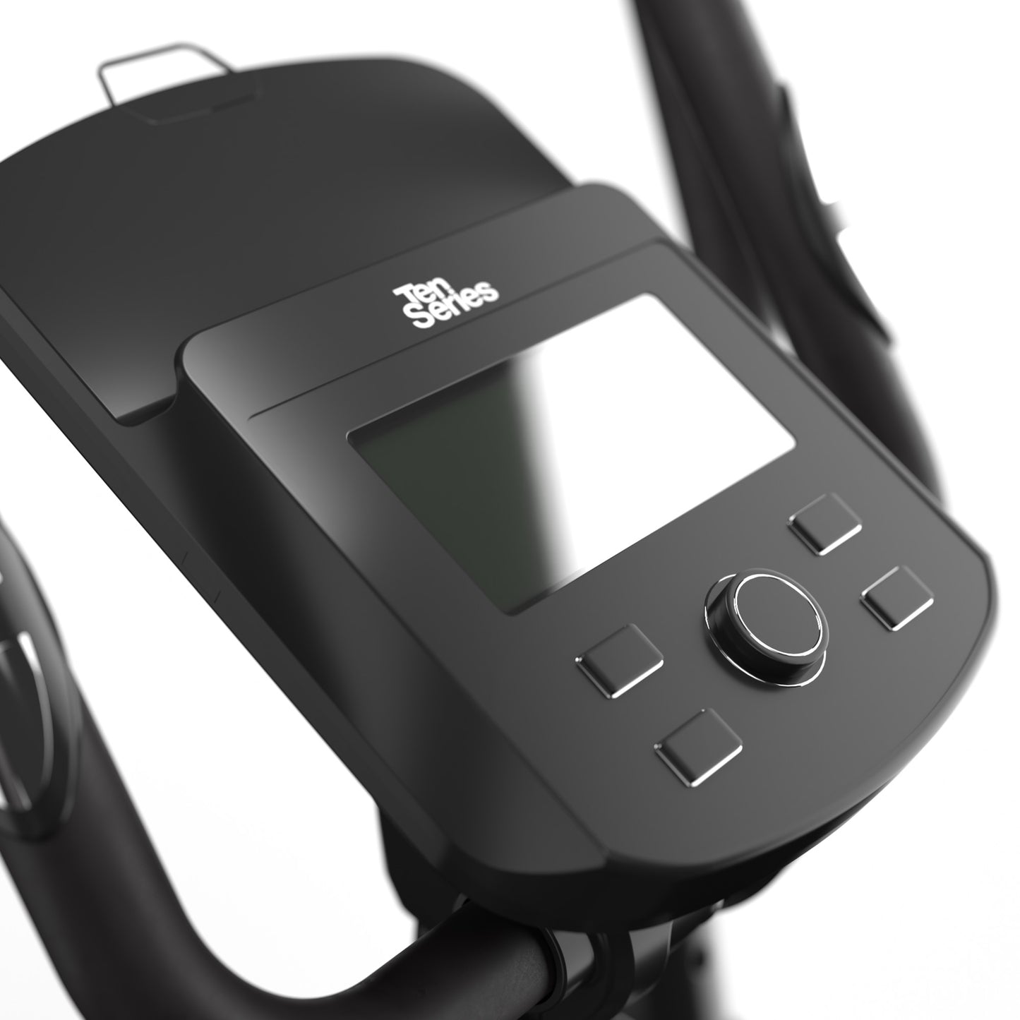 Vista detalle monitor multifuncion eliptica Ten Series FT50