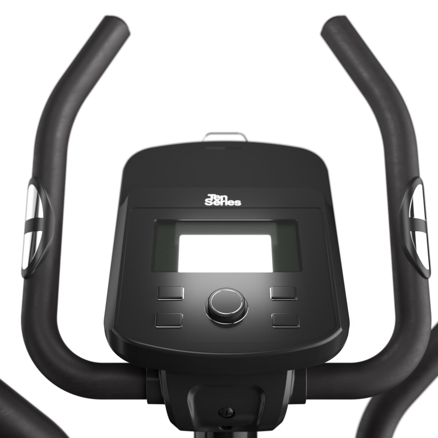 Vista detalle frontal de monitor multifuncion eliptica Ten Series FT50