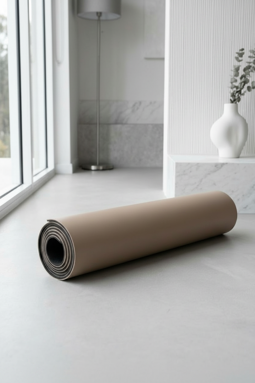Mat de Yoga Profesional Aura Mokka
