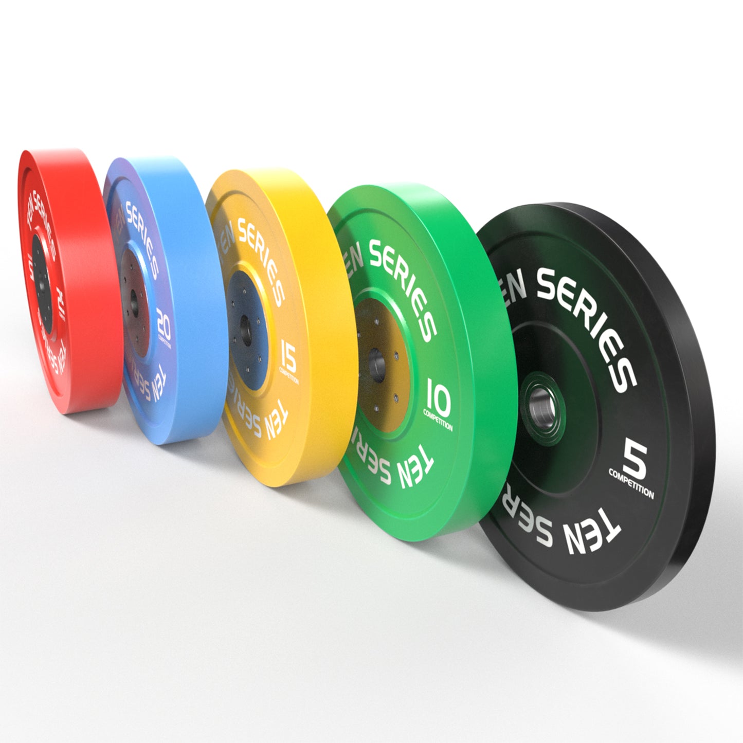 Disco Competición Bumper Ten Series 15 Kg
