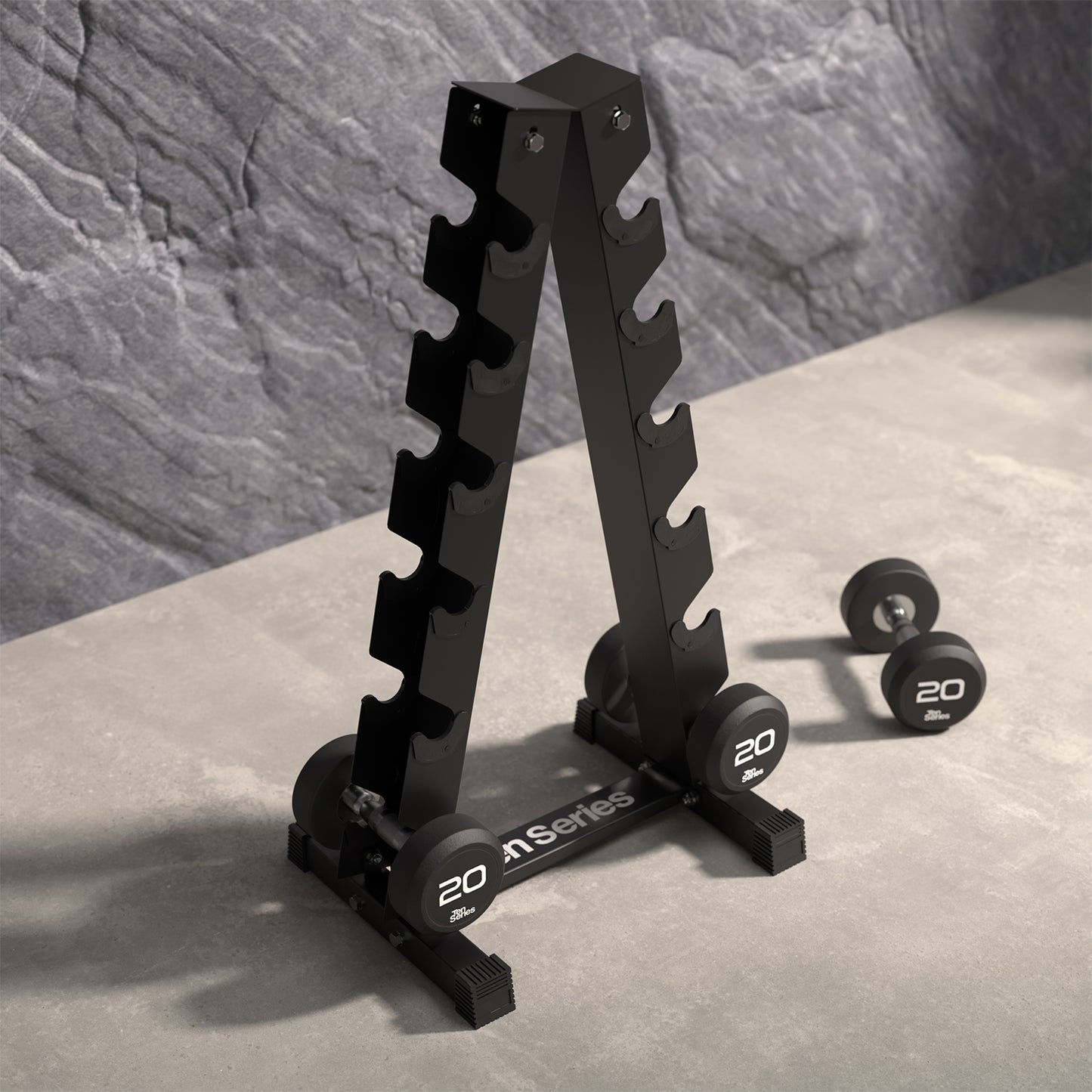 Rack Mancuernas Vertical Ten Series