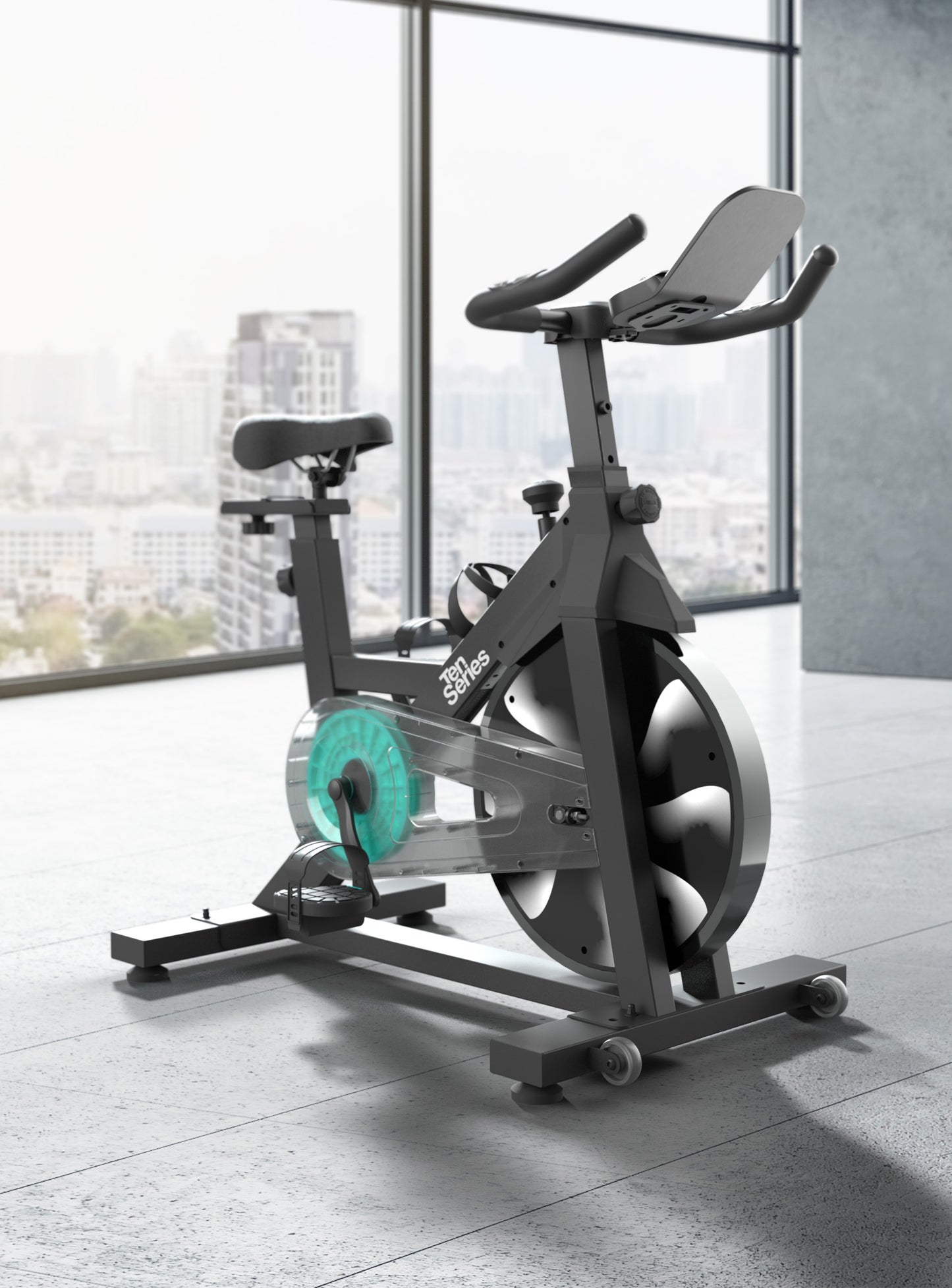Bicicleta Spinning XT50 Magnética Ten Series