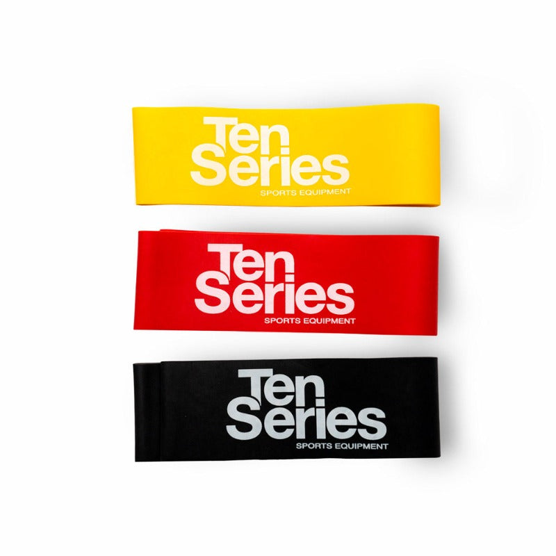 Set 3 Bandas de Resistencia Látex Ten Series