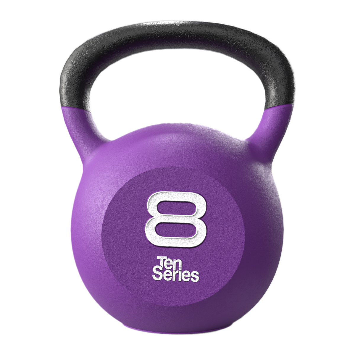 pesa rusa kettlebell de neopreno de 8kg, foto frontal