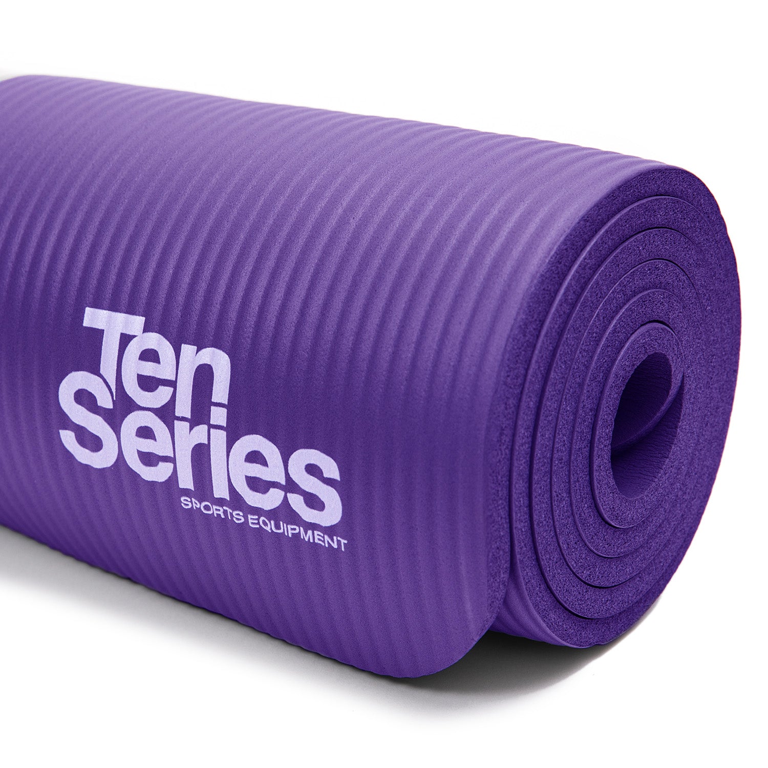 Mat De Yoga. Colchoneta de Entrenamiento Morado – Ten Series