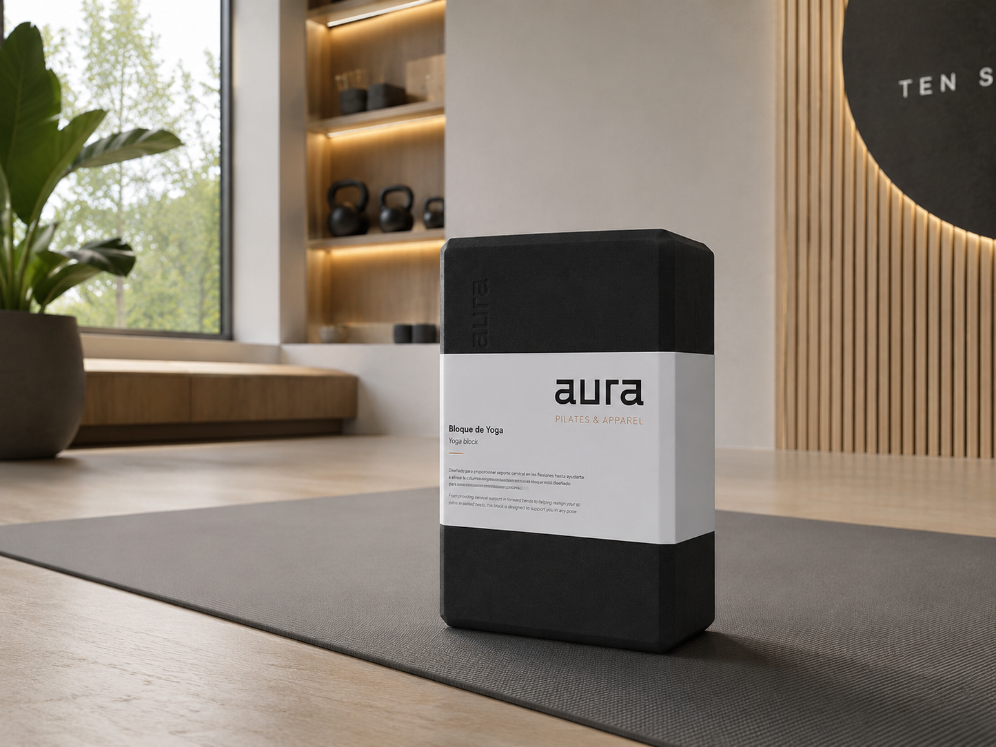 Bloque de Yoga Aura EVA Profesional
