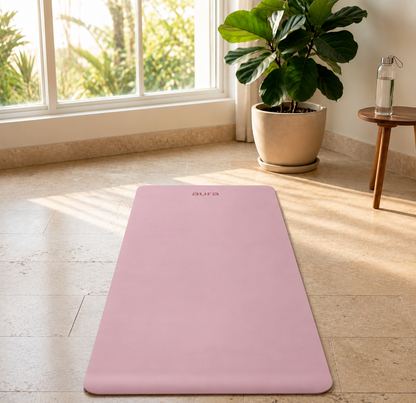 Mat de Yoga Profesional Aura Rosa Lavanda
