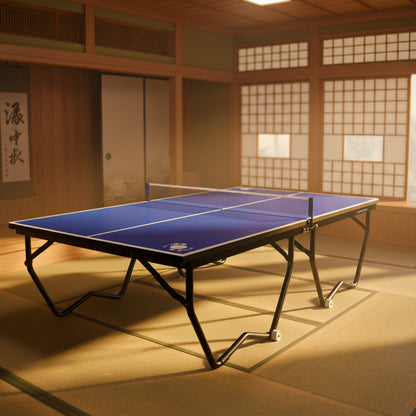 Mesa Kurosawa De Ping Pong Asagi Azul - Reacondicionado