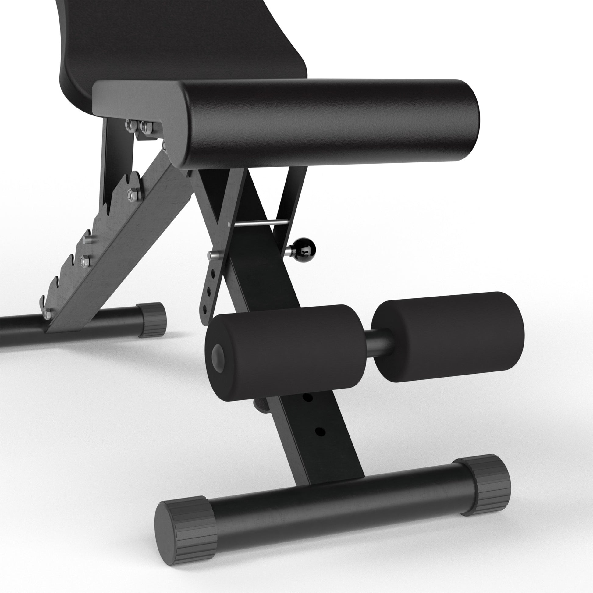 Banca Abdominal Fitmax HG20 foto soporte para piernas inclinación asiento