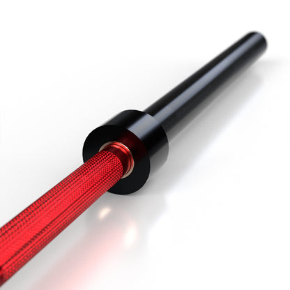 Barra Olímpica de Competición Red & Black 15 Kg Ten Series