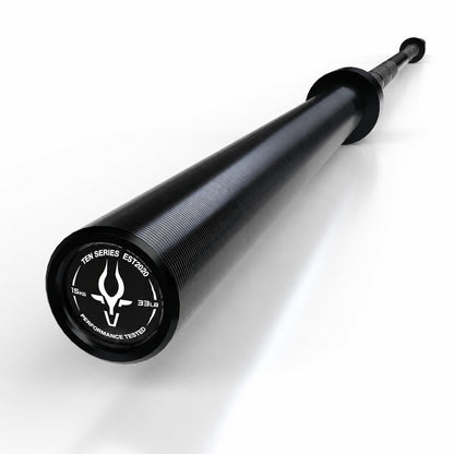 Barra Olímpica de Competición Obsidian Black 15 Kg Ten Series