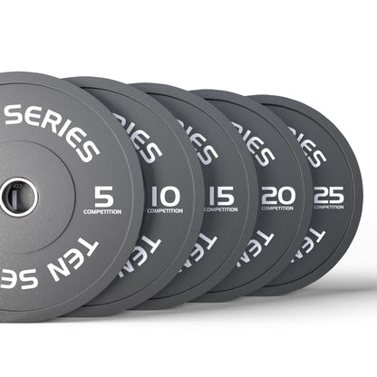 Discos Olímpicos Bumper (5-25 KG) Ten Series
