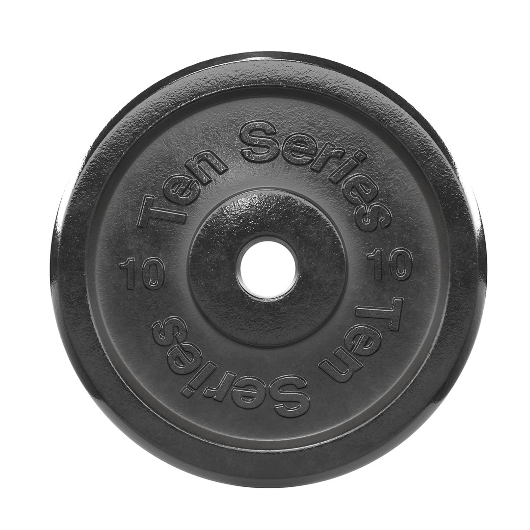 Disco Preolímpico Hierro 10 Kg Ten Series - Reacondicionado