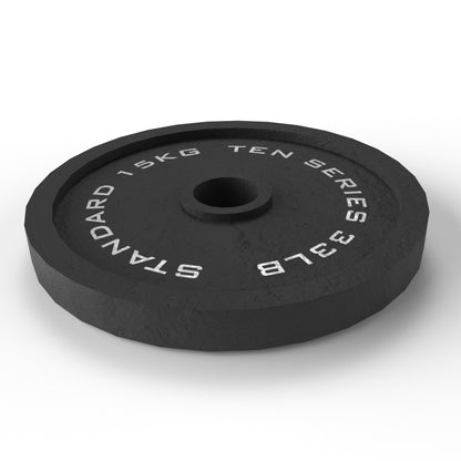 Disco Olímpico Hierro 15 Kg Ten Series