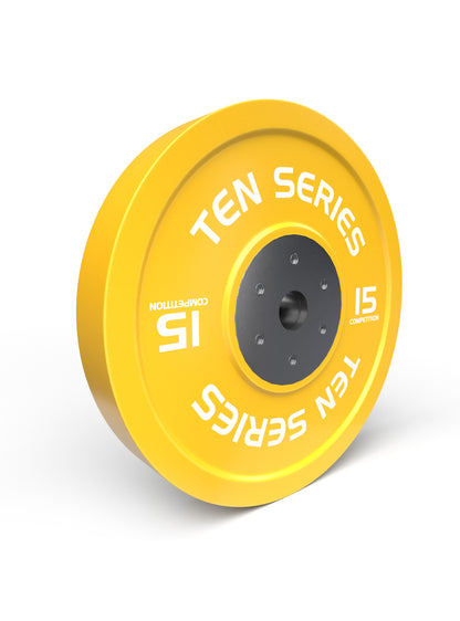 Disco Competición Bumper Ten Series 15 Kg