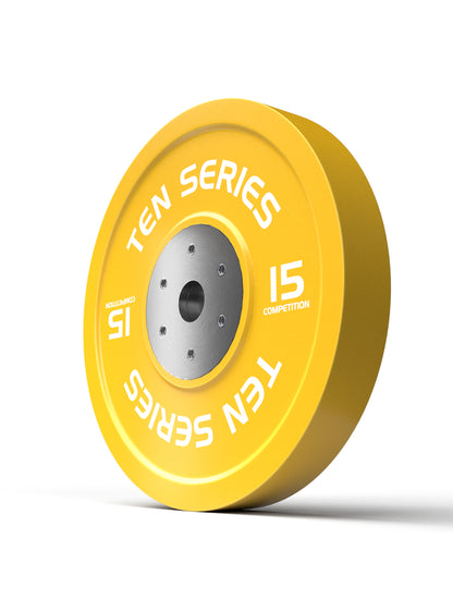 Disco Competición Bumper Ten Series 15 Kg