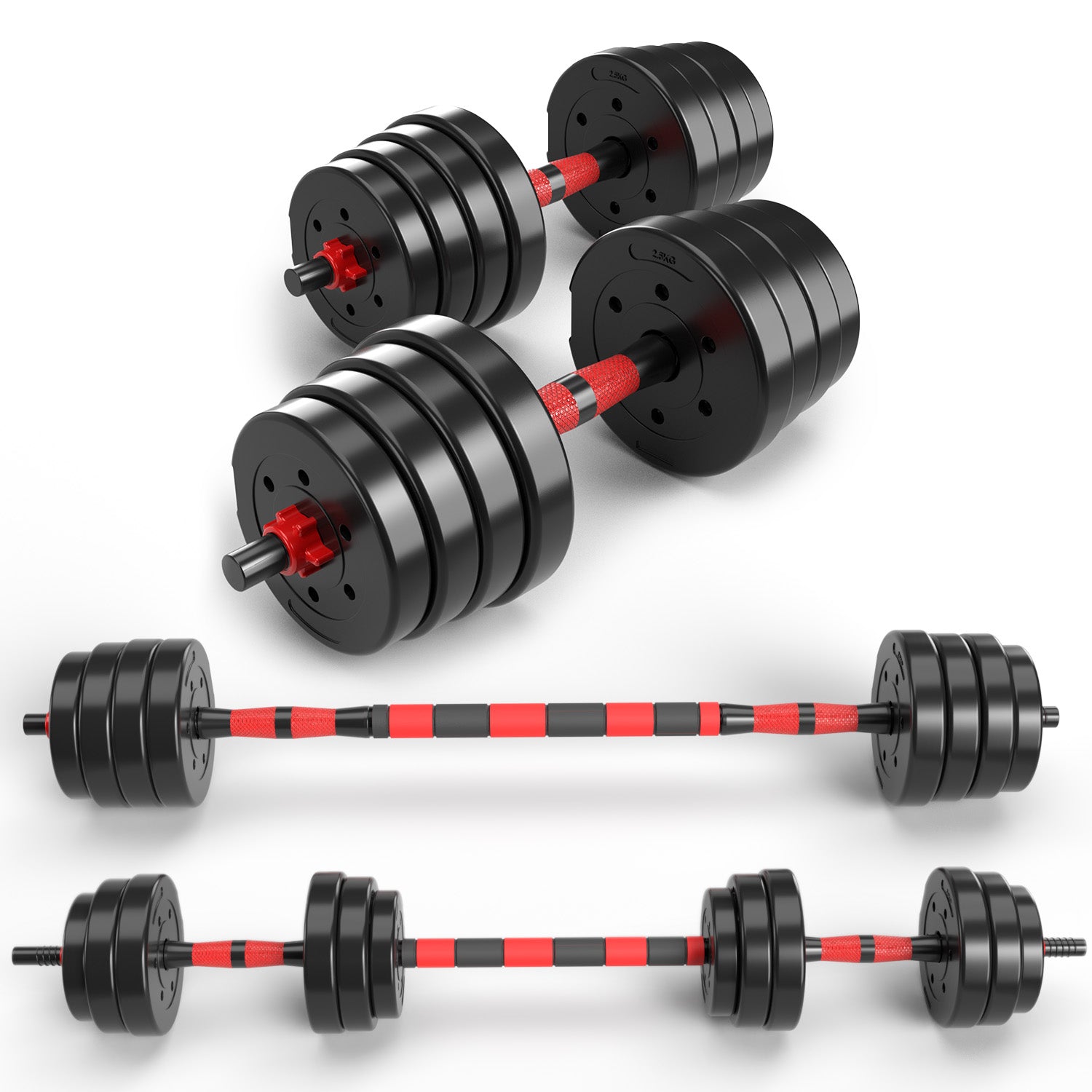 Set Mancuernas Fitmax 30 Kg PVC Foto Principal