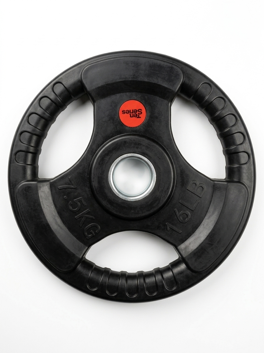 Disco Olímpico con Agarre (2.5 kg a 25 KG) Ten Series