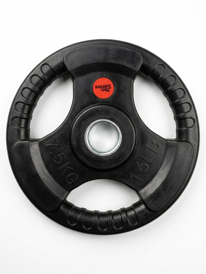 Disco Olímpico con Agarre (2.5 kg a 25 KG) Ten Series