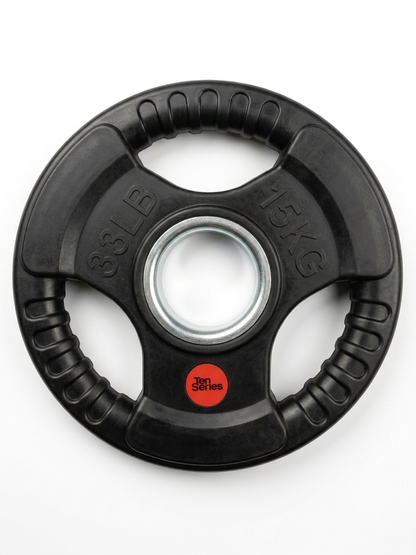 Disco Olímpico con Agarre (2.5 kg a 25 KG) Ten Series