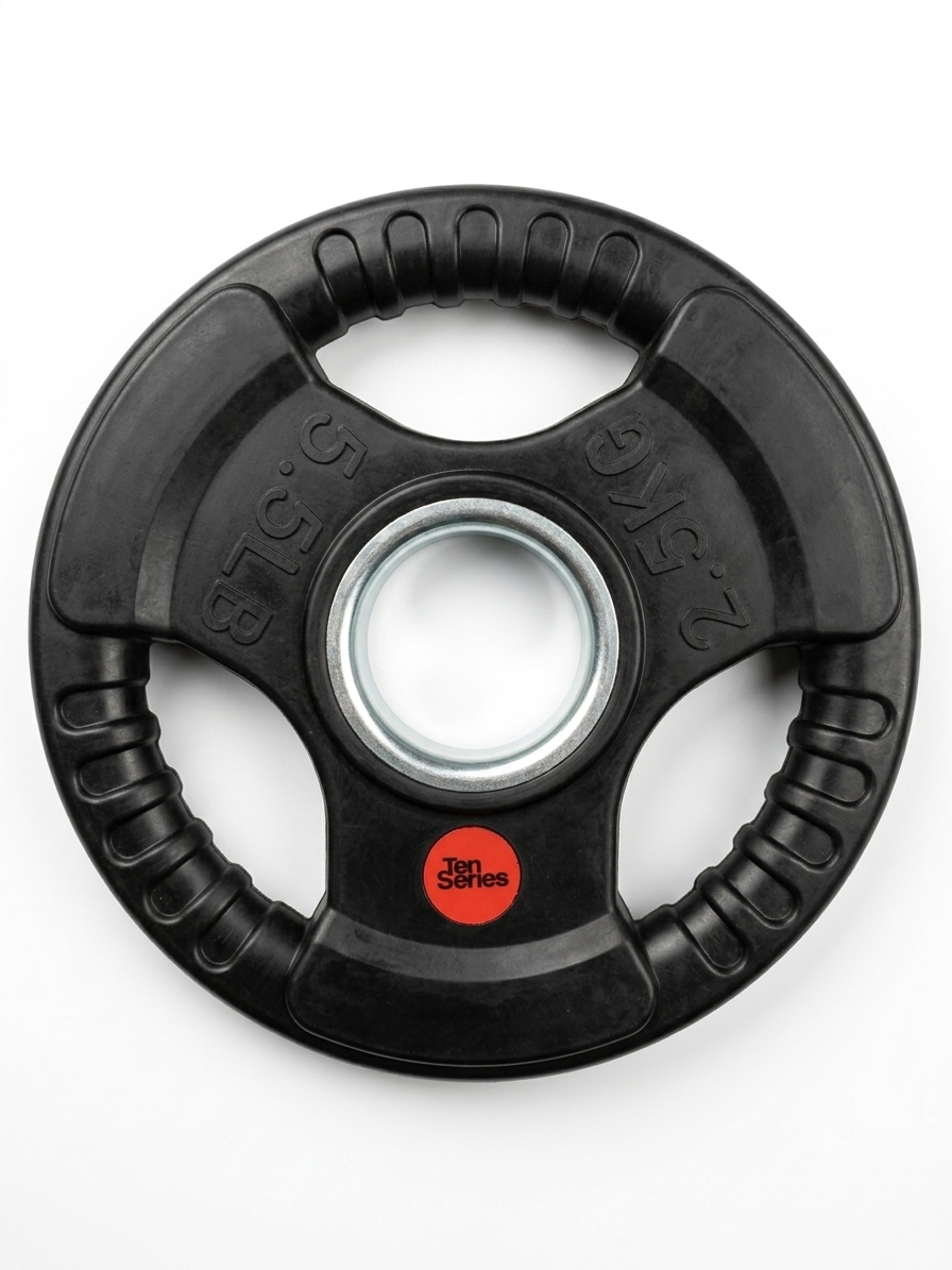 Disco Olímpico con Agarre (2.5 kg a 25 KG) Ten Series