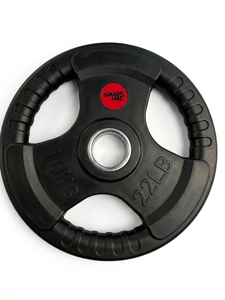 Disco Olímpico con Agarre (2.5 kg a 25 KG) Ten Series