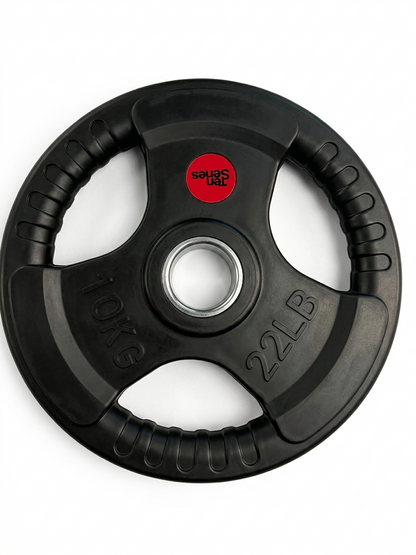 Disco Olímpico con Agarre (2.5 kg a 25 KG) Ten Series