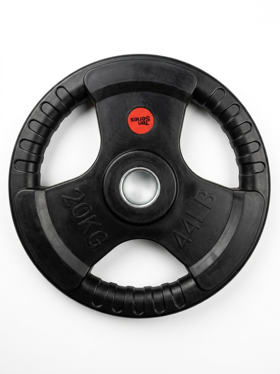 Disco Olímpico con Agarre (2.5 kg a 25 KG) Ten Series