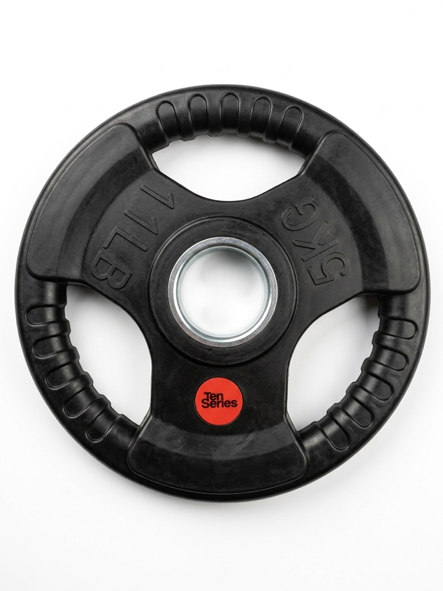 Disco Olímpico con Agarre (2.5 kg a 25 KG) Ten Series