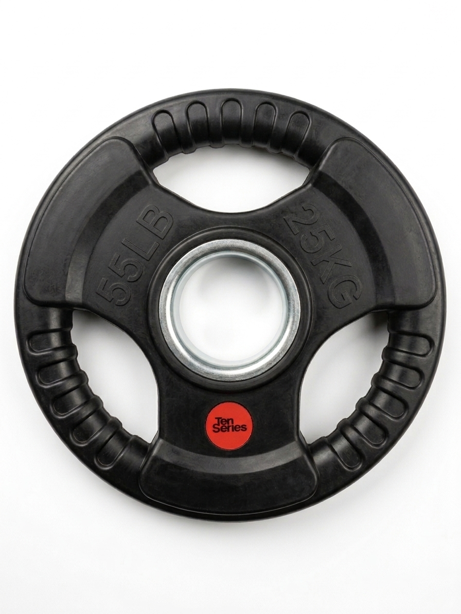 Disco Olímpico con Agarre (2.5 kg a 25 KG) Ten Series
