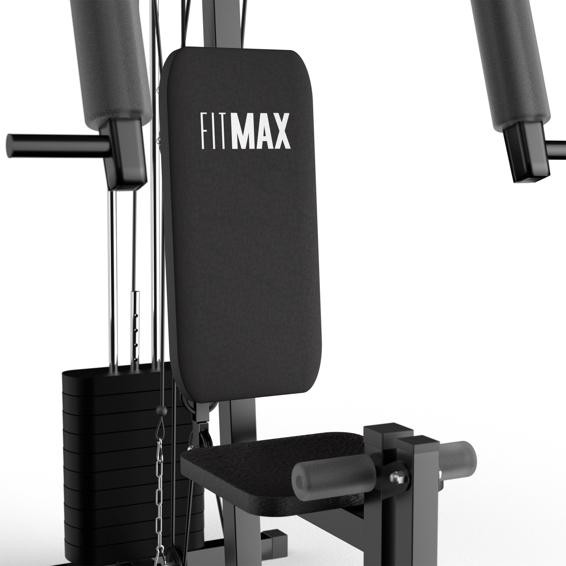 Home Gym Fitmax HG80 foto asiento y respaldo detalle
