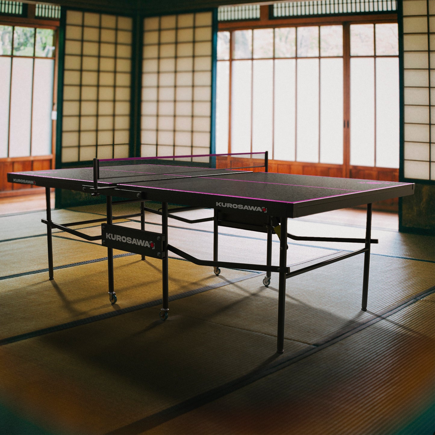 Mesa De Ping Pong Kohaku Paris '24 Kurosawa - Reacondicionado