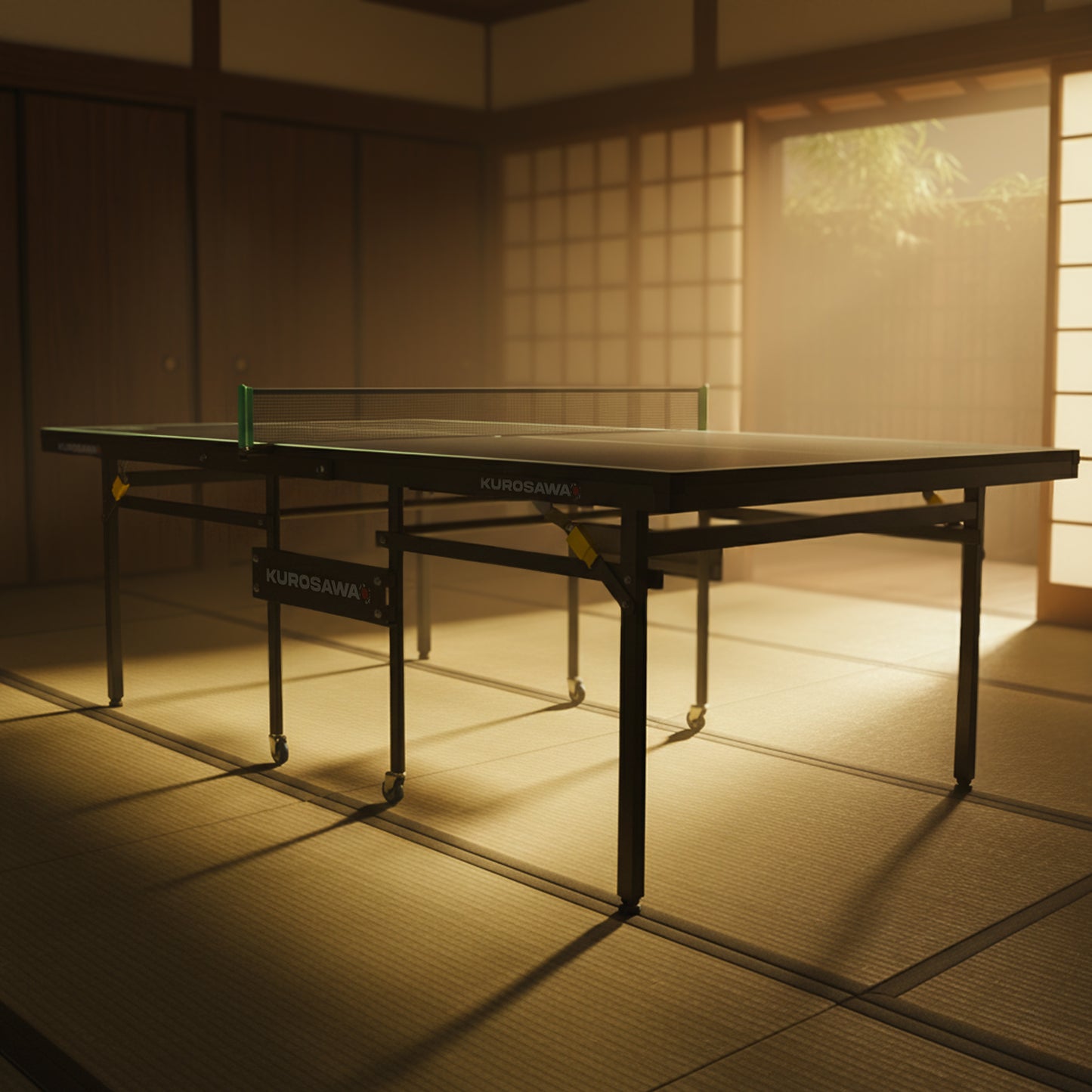 Mesa Kurosawa De Ping Pong Kohaku Black - Reacondicionado