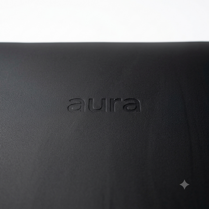 Mat de Yoga Profesional Aura Negro
