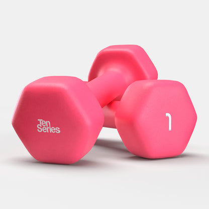 Par Mancuernas Neoprene 1 Kg Ten Series