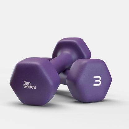 Par Mancuernas Neoprene 3 Kg Ten Series