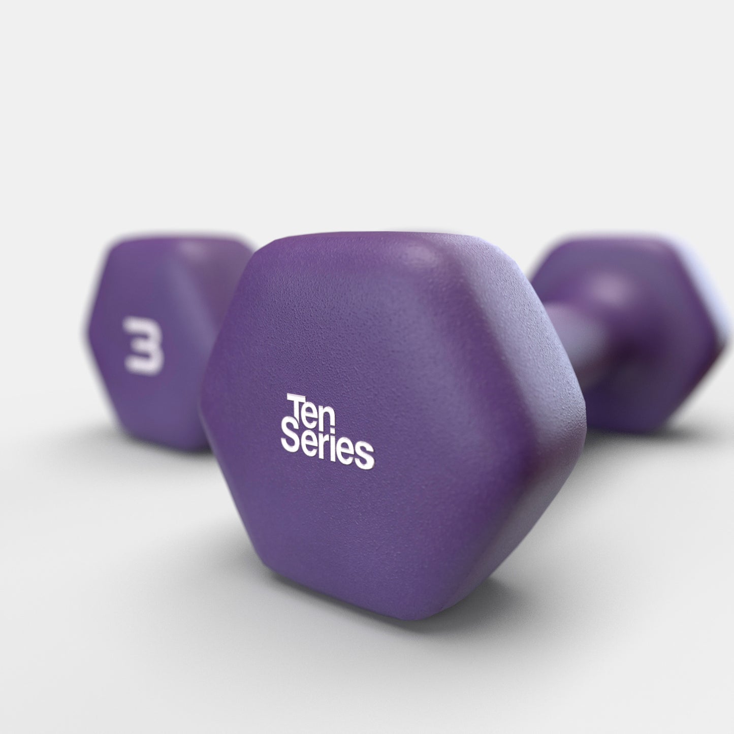 Par Mancuernas Neoprene 3 Kg Ten Series