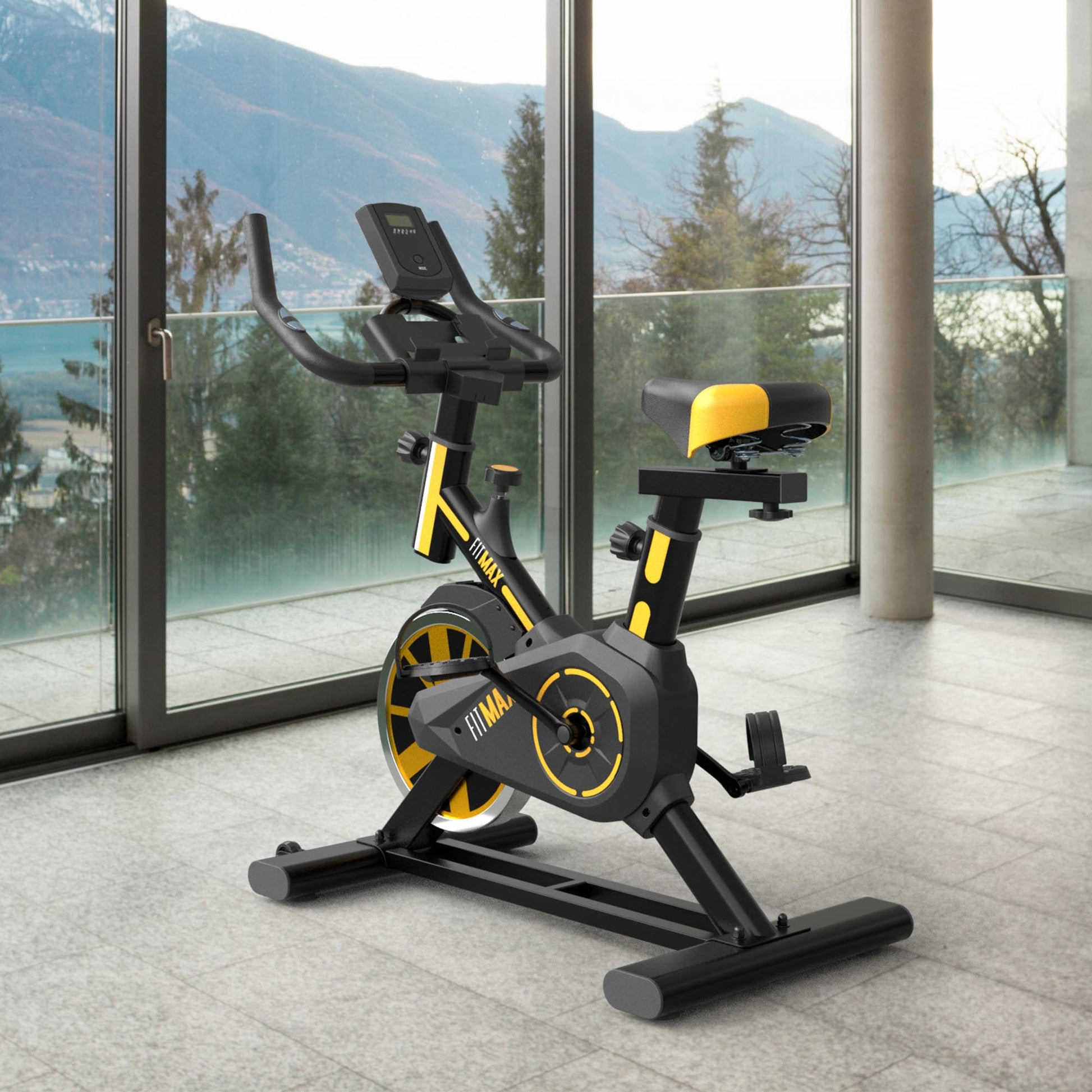 Bicicleta Spinning Fitmax SBY40 Foto Ambientada