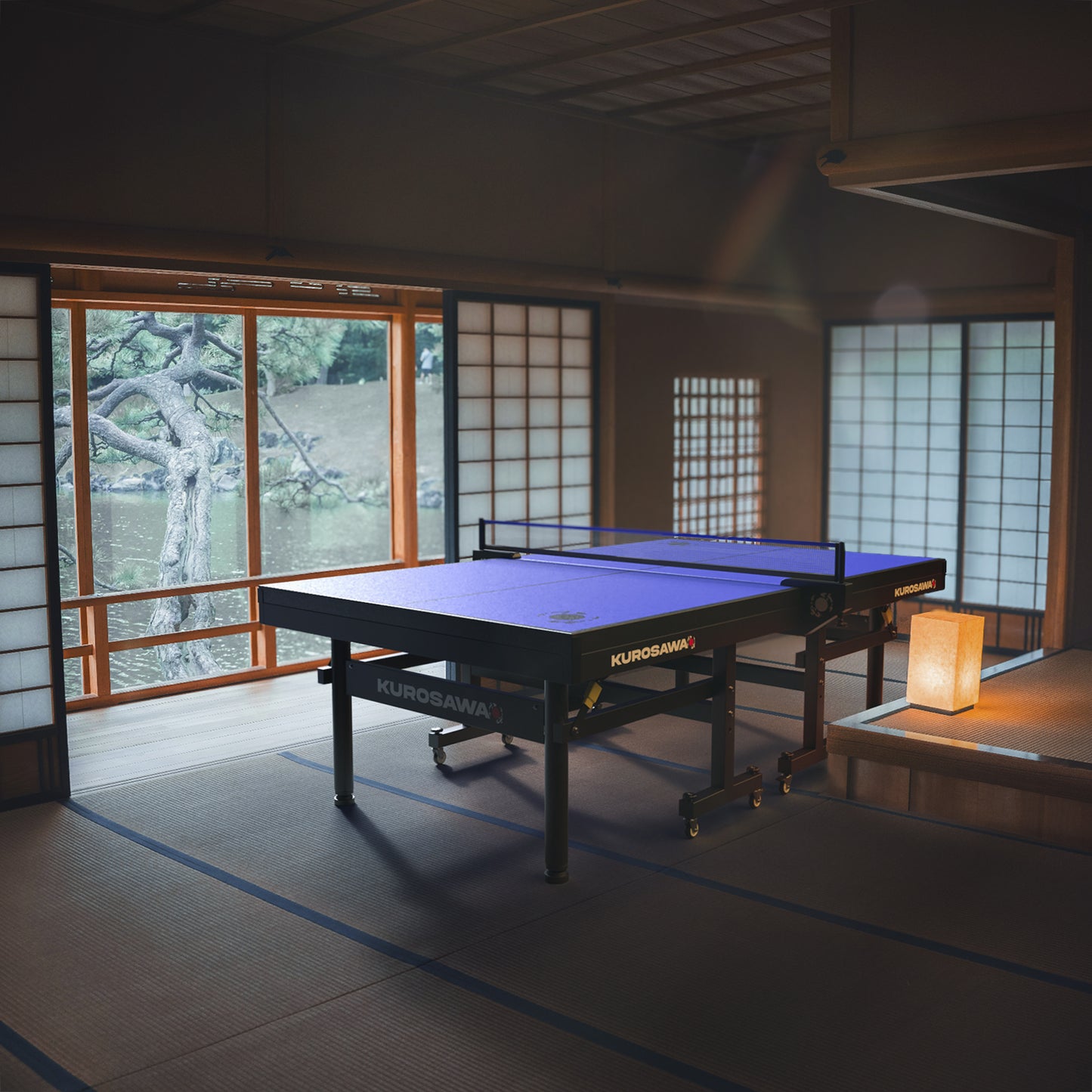 Mesa Ping Pong Competición Sanke Black Kurosawa