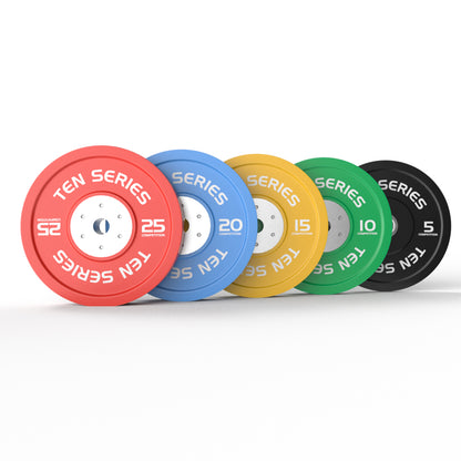 Disco Competición Bumper Ten Series 25 Kg