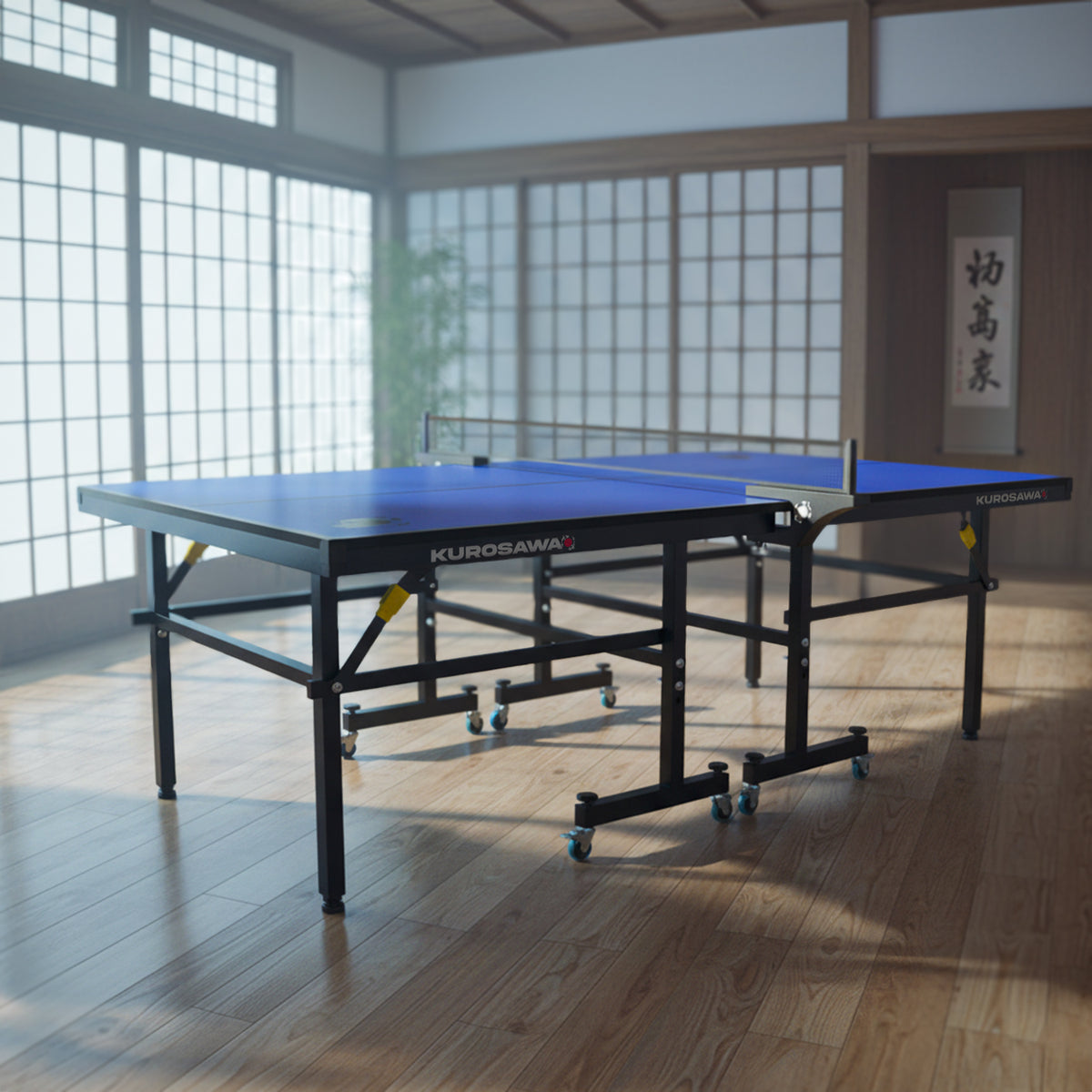 Mesa De Ping Pong Showa Black - Reacondicionado