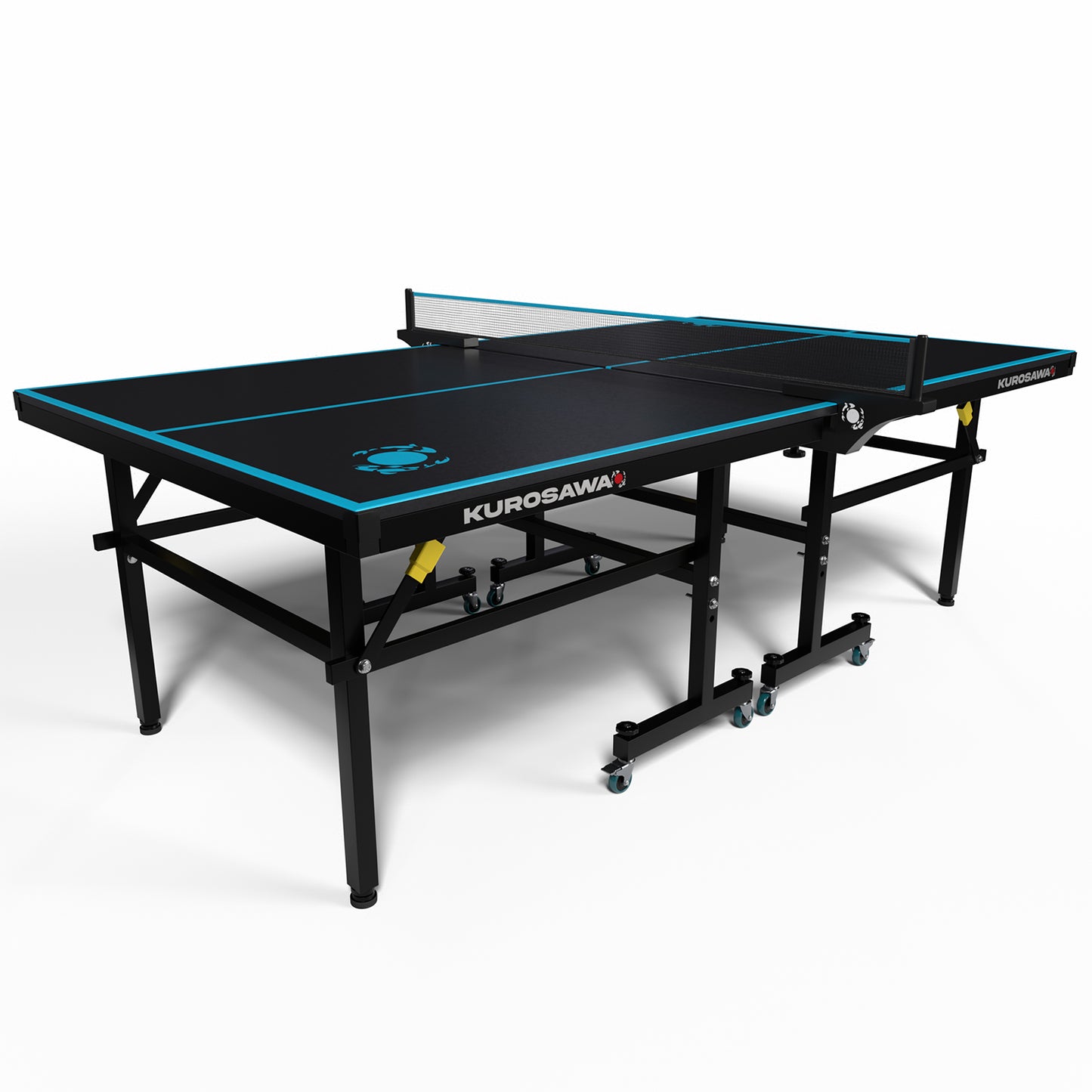 Mesa De Ping Pong Showa Blue Kurosawa - Reacondicionado