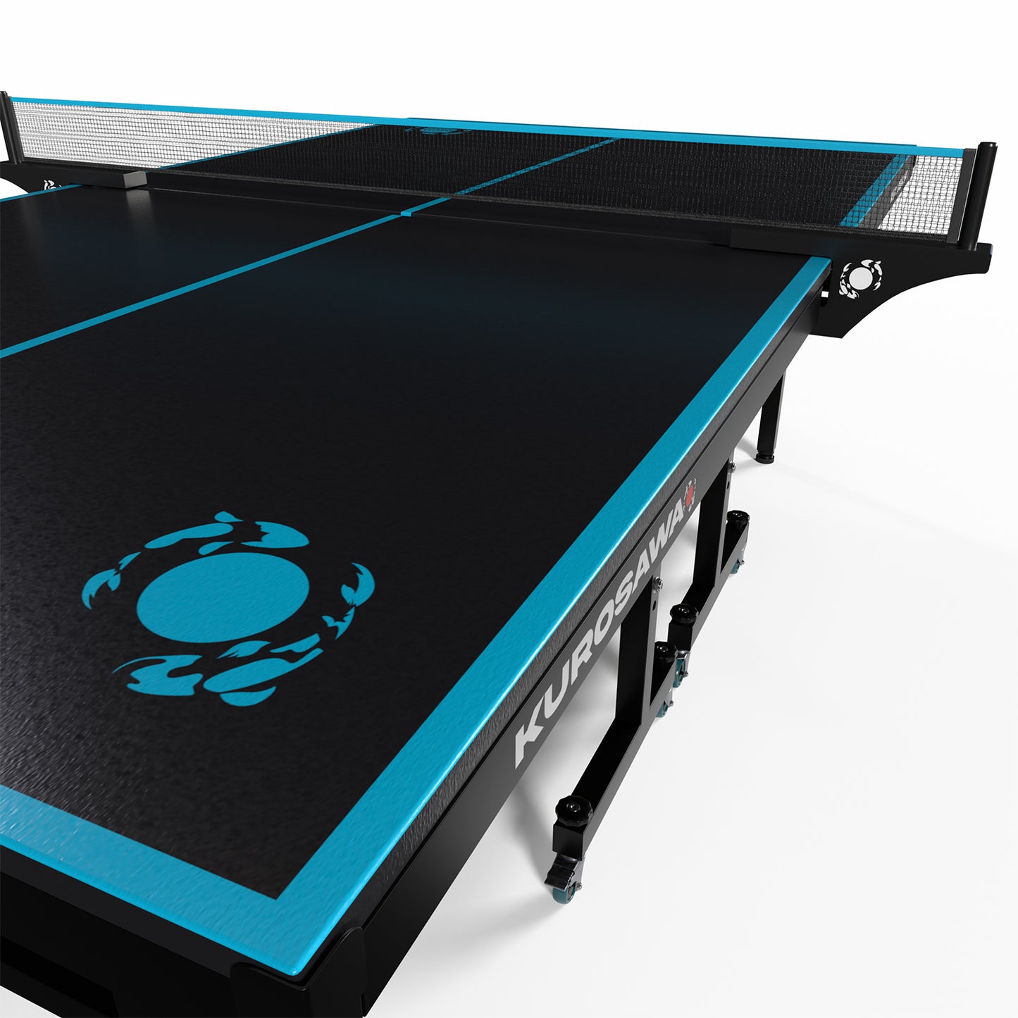 Mesa De Ping Pong Showa Blue Kurosawa - Reacondicionado