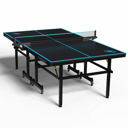 Mesa De Ping Pong Showa Blue Kurosawa - Reacondicionado