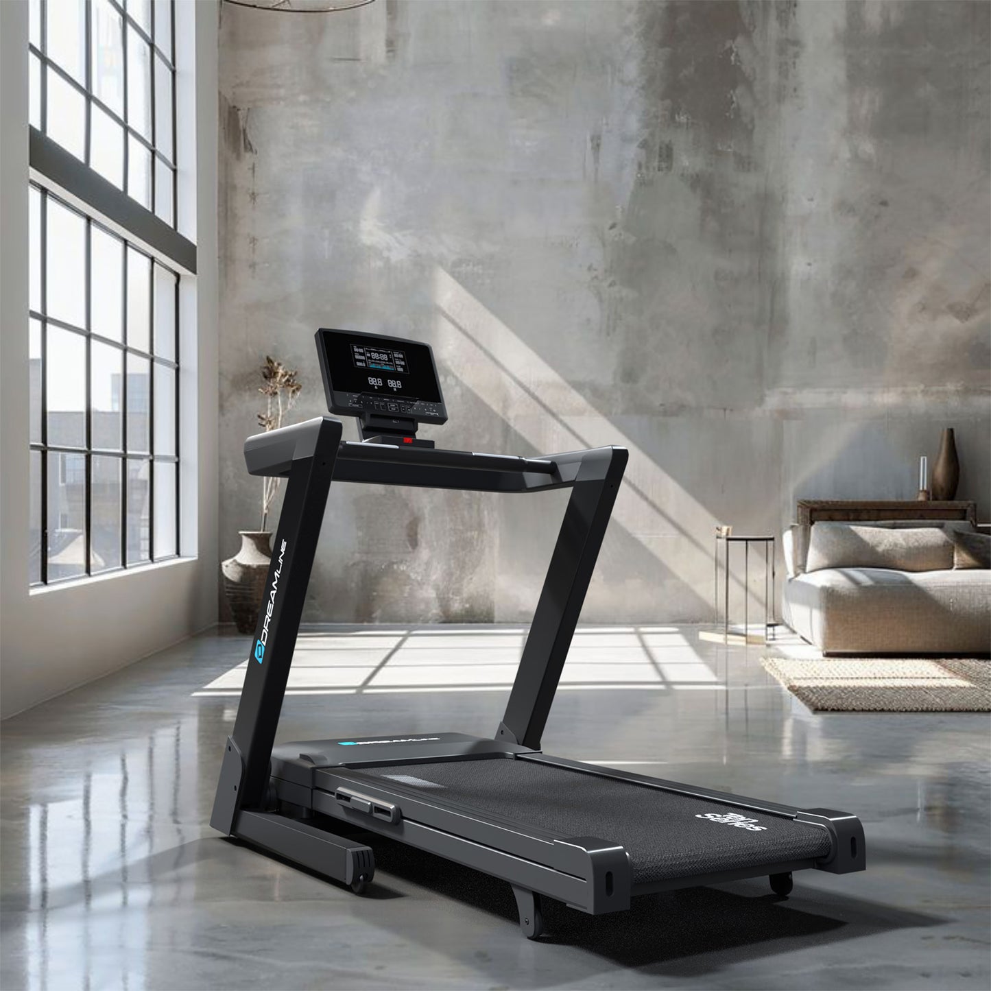 Trotadora Dreamline T3 18 km/h Inclinación Automática